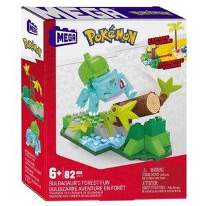 3/$28❤️sealed Mattel Mega Pokémon Building Toys Set Bulbasaur’s Forest Fun HDL77